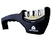 3 Stage Professional Handheld Knife Sharpener by Heidi's Housewares-Diamond rod sharpening- Sharpens chef kitchen knives- butcher,fillet,paring,ceramic,hunting and pocket fine blade edges kept new