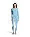Hanes Women’s Long Sleeve Thermal Waffle Knit Crew with FreshIQ and X-Temp Technology