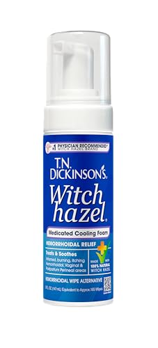 T.N. Dickinson's Medicated Cooling Foam with Witch Hazel | 5 Fl Oz