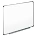 Universal Dry Erase Board, Melamine, 48 x 36 Inches, Black/Gray Aluminum/Plastic Frame (43724) (2 Boards)