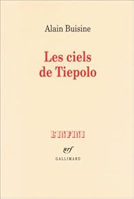 Book's Cover ofLes ciels de tiepolo