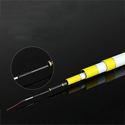 Angelrute - Ultra Light Super Hard 28 Carbonized Angelrute für Angelruten (größe : 7.2m) – Bild 5