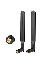 Bingfu   Antena externa de 2 dBi SMA para Router inalámbrico 4G LTE (paquete de 2)