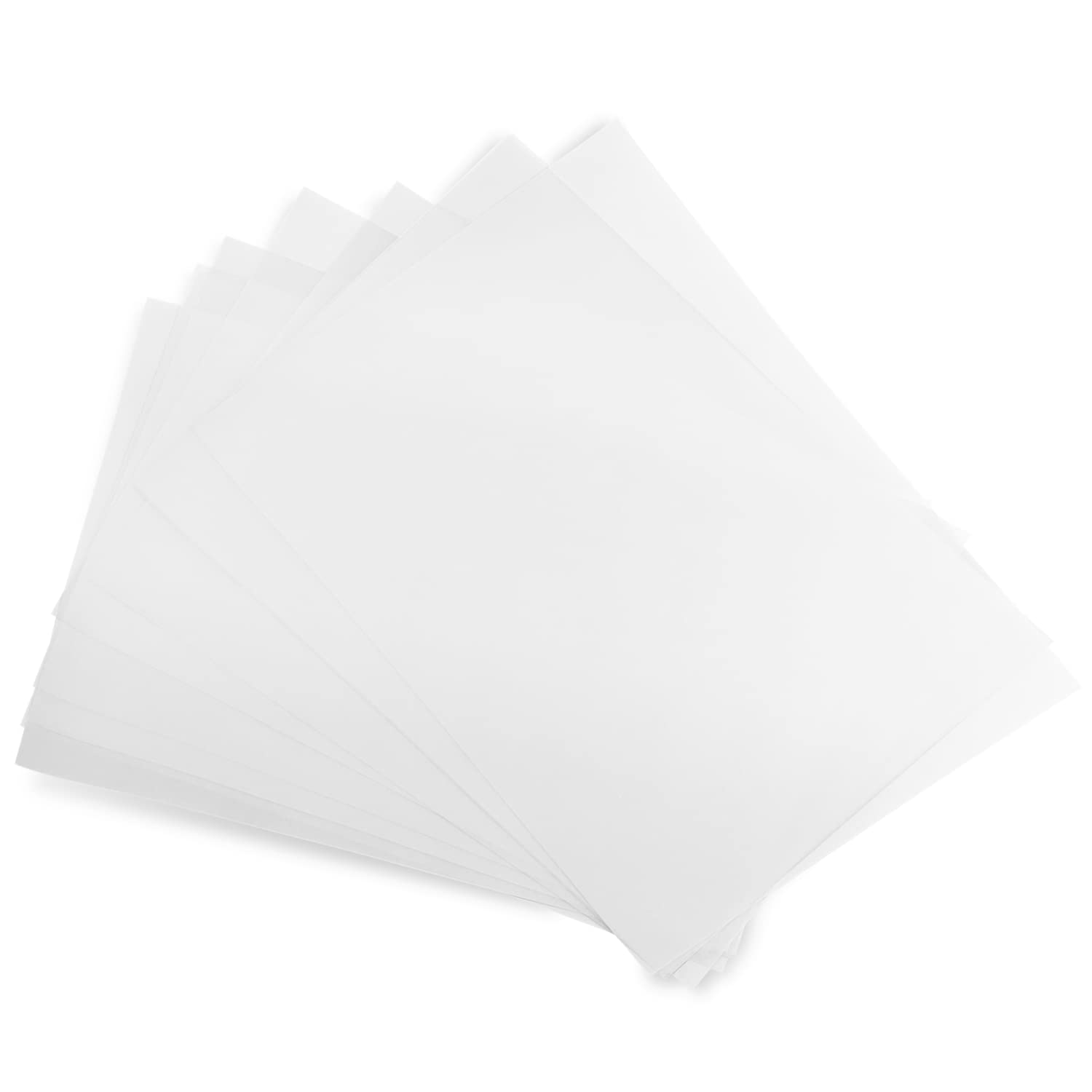 Netuno 50x White semi-Transparent Paper A4 210 x 297 mm 8.3 x 11.7 in 90 GSM Transparent Sheets Translucent Vellum Paper for tracing Printing Drawing Sketching Wedding Invitations Place Cards