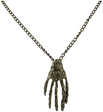 Skeleton Hand Necklace Vintage Style