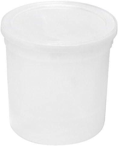 Caplugs240570406NE1 Evergreen 240-5704-06N Press-Lid Pathology Containers. 64oz/1890Ml, PE-Hd, Milliliters, -40/80 Degree C, PE-Hd, Natural (Pack of 48)