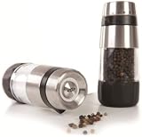 OXO Good Grips Accent Mess-Free Pepper Grinder Silver view 4