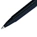 uniball Roller Ball Pen, Stick, Fine 0.7 Mm, Black Ink, Black Matte Barrel, Dozen
