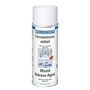 WEICON 11450400 Mould Release Agent / 400ml / hoogwaardige siliconenvrije lossingsspray/voorkomt effectief verkleving…