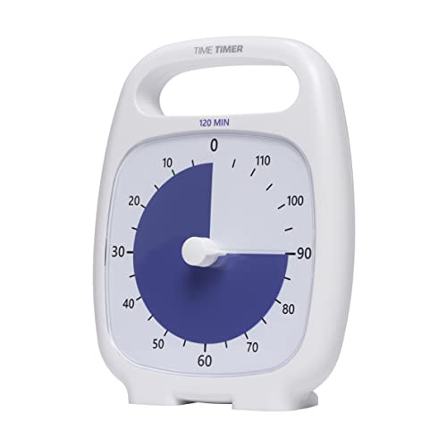 TIME TIMER PLUS 120 Minute Desk Visual Timer Countdown Timer with