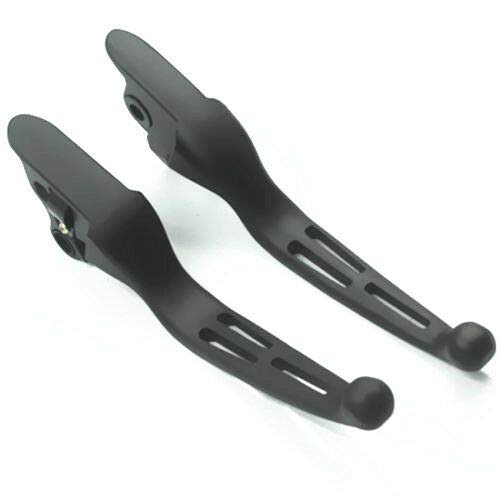 USA Shipping Pair Black Brake Clutch Levers Motorcycle For Harley FLHR Electra Street Glide Touring