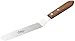 Ateco Offset Spatula with 7.63-Inch Stainless Steel Blade, Wood Handle, Silver