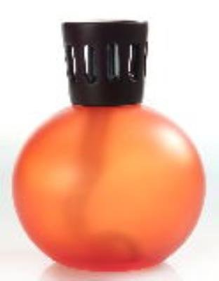 ORANGE Large Frosted Glass Sphere Lampair Fragrance Lamp by Millefiori Milano