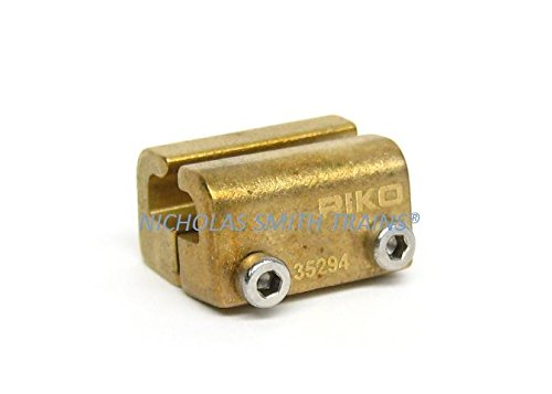 Piko G Scale Brass Train RailClamp, Over-Joiner, 10 Pieces 35294