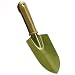 Homes Garden Bend-Proof Garden Trowel 10" L x 3.2" W Carbon Steel Garden Shovel Rust Resistant PE Ergo Grip 10 Years Warranty Garden Hand Tools for Planting, Weeding, Moving and Smoothing Soil #2048