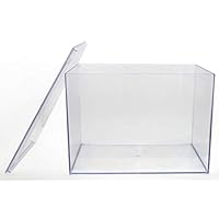 Clear Plastic Display Box - 12 1/2"L X 8 1/2"W X 8 1/2"H - 1 Box