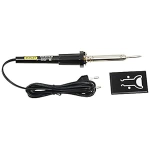 STANLEY 69-031B Round 30-Watt Corded Soldering Iron (Black and Chrome)