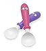 BABYBJORN Baby Plate and Spoon - Pink/Purple, 2-Count