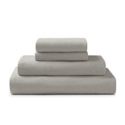 Brielle Home Jersey Knit Cotton Sheet Set