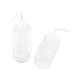 2 Pcs 500mL Graduated Plastic Reagent Measuring Squeeze Bottle Holder