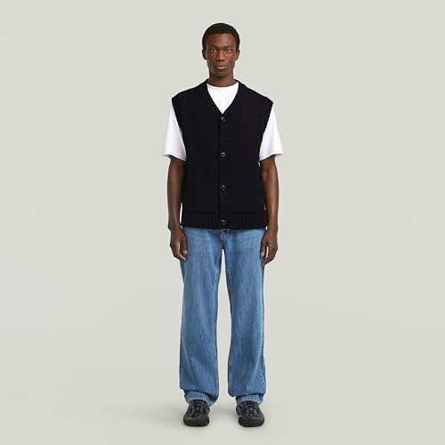 Vaqueros Deeggie Relaxed Straight para Hombre, Azul (faded blue arroyo D27736-D788-H788), 26W / 30L