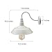 LNC Wall Sconce Barn Light Gooseneck Wall Lamp Industrial Vintage Farmhouse Wall Lighting for Bedroom and Living Room - A0224102