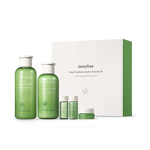 innisfree green tea steps