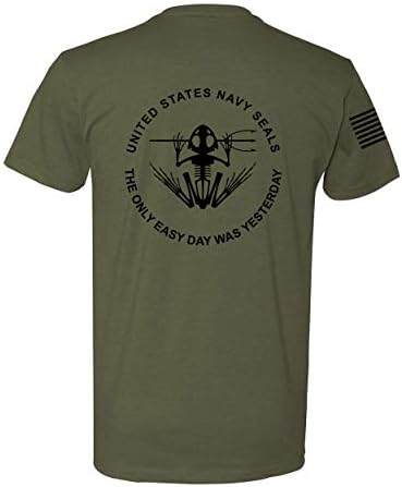 Navy Seal Frogman Bonefrog 2 Sided Premium Military T-Shirt 1436