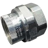 COREX 1" Explosion Proof UNF Straight Union Fitting/Connector For Rigid/IMC Conduit - Steel Construction For Hazardous Locations - F/F - 1-Pack