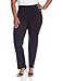 Calvin Klein Women's Power Stretch Pull On Straight Leg Pant (Regular and Plus Sizes)