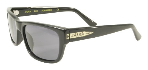 Black Flys Mcfly Sunglasses - Shiny Black - Smoke Lenses