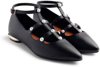 Damen Motley Mary Jane Schuh, Schwarz, 37 EU