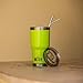Beast 30 oz Tumbler Stainless Steel Vacuum Insulated Coffee Ice Cup Double Wall Travel Flask (Lemongrass Green)