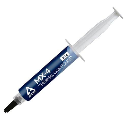 ARCTIC MX-4 (20 g) - Premium Performance Pasta Térmica para todos los procesadores (CPU, GPU - PC, PS4, XBOX), muy alta conductividad térmica, larga durabilidad, aplicación segura, no conductora, no