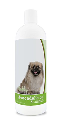 Healthy Breeds Herbal Avocado Dog Shampoo for Dry Itchy Skin for Pekingese  - OVER 200 BREEDS - For Dogs with Allergies or Sensitive Skin - 16 oz