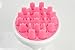 Zyllion Hair Shampoo Brush and Scalp Massager Care for Dandruff Removal, Scrubber, Hair Growth and Exfoliator with Flat and Pointed Soft Silicone Bristles for Women and Men - Pink (ZMA-12-PK)
