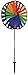 In the Breeze 14-Inch Rainbow Duo Wheel Garden Spinner, Outdoor Ground Décor, 2855