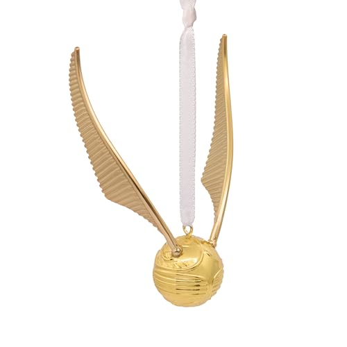 Hallmark Golden Snitch kerstversiering, Harry Potter-decoratie, kerstversiering, Quiddich, cadeaus voor Kerstmis