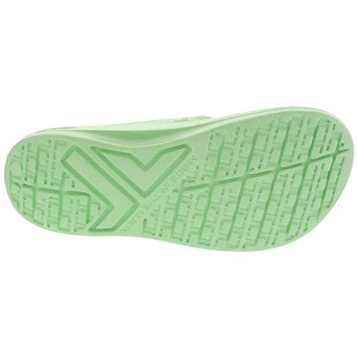 Telic Energy Flip Flop - Comfort Sandals for Men and Women, Cool Mint, Women's 9 / Men's 8