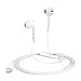Headphones/Earphones/Earbuds for iPhone 7, Jacopak wired earphones with Built-in Microphone and Volume Control, for iPhone 7/7 Plus, iPhone 8/8 Plus, iPhone X -White [Bluetooth Connectivity]