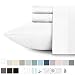 California Design Den 400 Thread Count Solid Twin XL Sheet Set (3 pc, Pure White) - Long Staple Combed Pure Natural 100% Cotton Bedsheets, Soft & Silky Sateen Weave Sheets