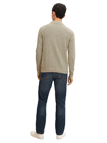 TOM TAILOR Herren Marvin Straight Jeans, 10281 - Mid Stone Wash Denim, 36/30 4
