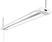 Amico 42W Hanging Shop Light 4000LM 4FT Linkable LED Utility Light for Garage,Workshop Light UL and Energy Star,5000K, 100W Fluorescent Light Fixture Eq with Plug