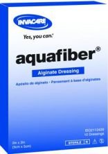 Invacare Aquafiber Wound Dressing - 1" X 12" Rope