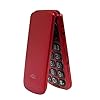 VOCA-V330-3G-Flip-Phone-Voice-Control-Big-Button-Simple-Easy-to-Use-Clamshell-Unlocked-SIM-Free-Senior-Red VOCA Big Button Mobile Phone for Seniors, Clamshell Phone, V330, Unlocked 3G, SOS Button, Speed Dial, and Charging…