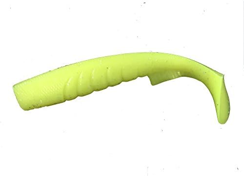 EliasVFishingExtreme Paddle Tail Swim Baits - Soft Plastic Swimbaits, Premium Paddle Tail Swimbaits for Bass Fishing, Great Action Lifelike Saltwater Soft Swimbait Shad Lure
