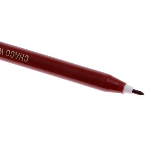 5 Pieces 2mm Water Erasable Soluble Pen Fit for Fabric Cloth Temporary Marking (Coffee)
