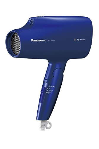 Click Here to See More Images Panasonic Hair dryer Nano care Blue EH-NA57-A 100~120V / 200~240V from Japan