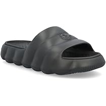 【NEW】MONCLER_men / LILO ラバー スライドサンダル / Black Amazon.com | Moncler Men's Lilo Black Rubber Slides (US