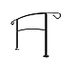 Railing Now - Midway Transitional Handrail (Matte Black)